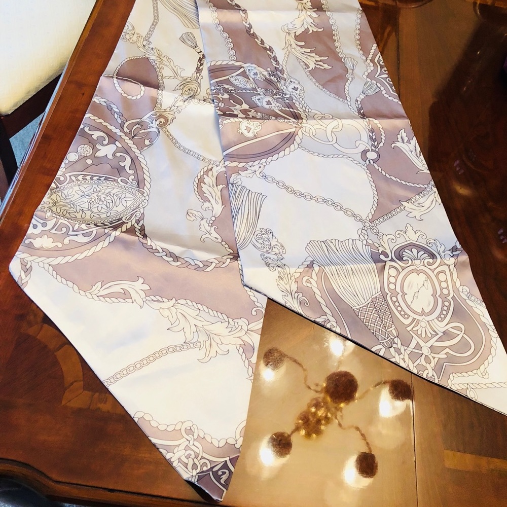 Dennis Basso Long Scarf.